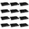 12 Pack: 5 Compartment Velvet Storage Tray by Bead Landing™